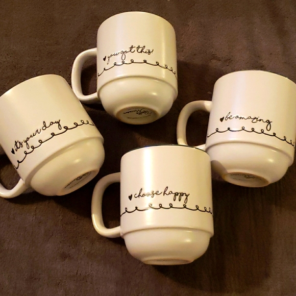 Set of 4 inspirational mugs - Picture 1 of 3